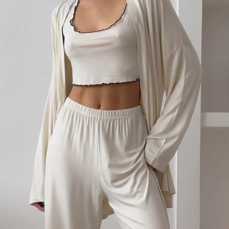 Comfortable Casual Sleeve Pants Set