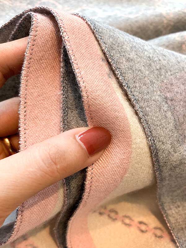 Imitation Cashmere Printed Double-Side Shawl Scarf