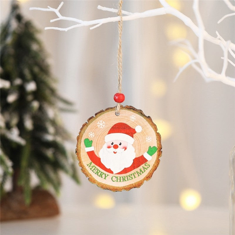 Wooden Christmas Tree Ornament
