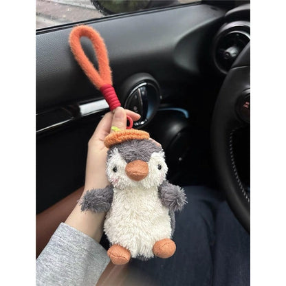 Plush Penguin Keychain Pendant
