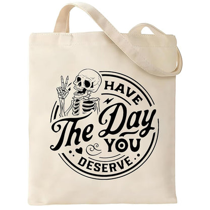 Bolsa de lona con diseño de calabaza fantasma de Halloween