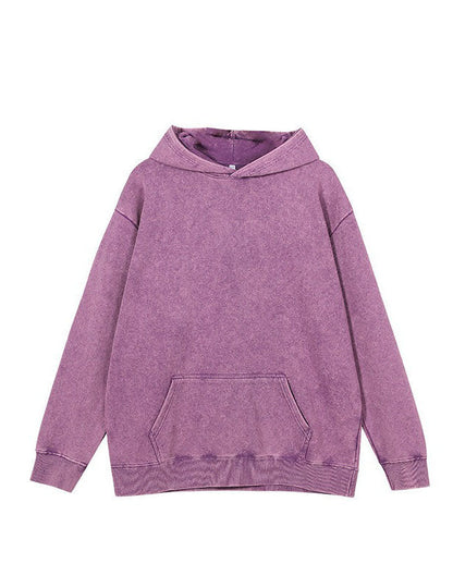 Washed Hooded Casual Oversize Hoodie