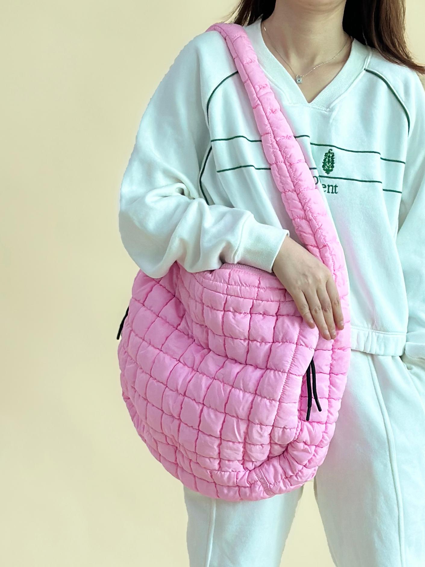 Solid Color Cloud Bag Large Capacity Shoulder Bag