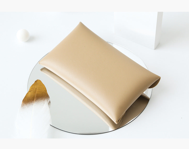 Minimalist Protable Silid Color Eyeglasses Case