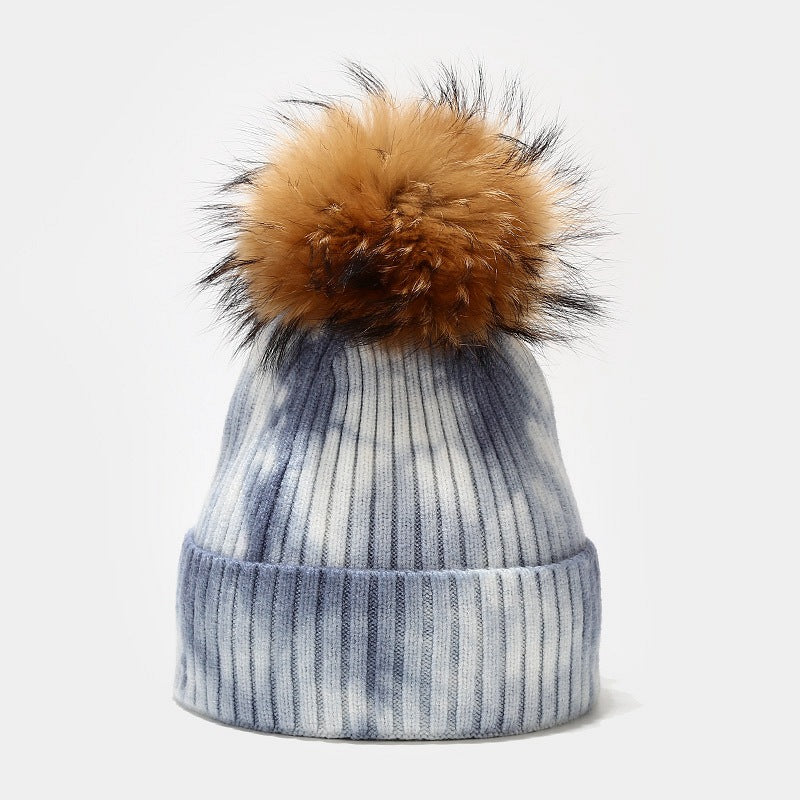 Bleeding Outdoors Windproof Knit Pom Beanie