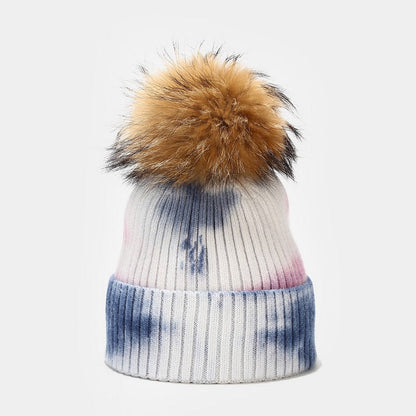 Bleeding Outdoors Windproof Knit Pom Beanie