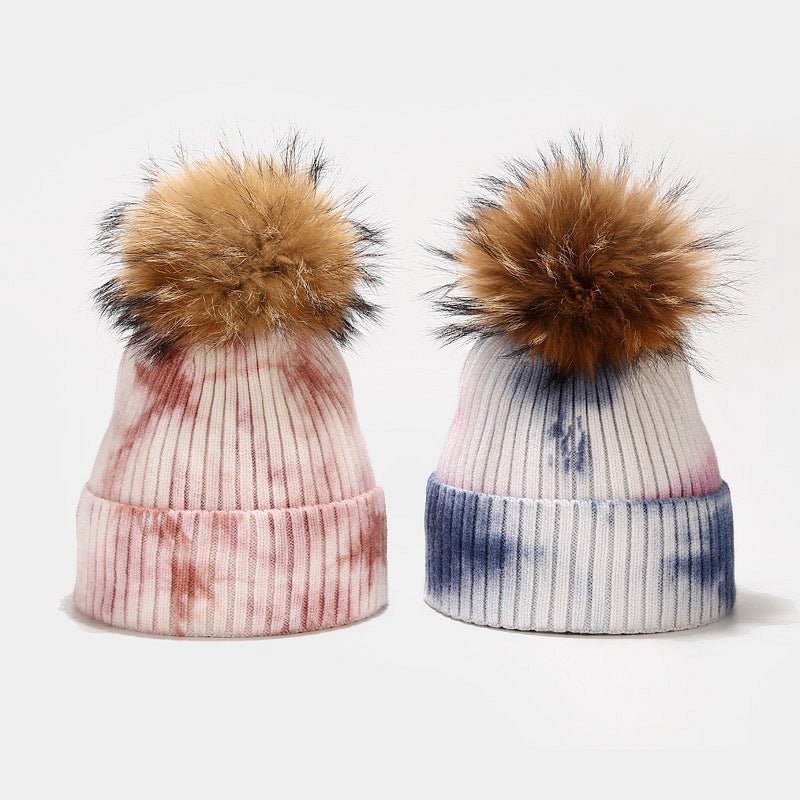 Bleeding Outdoors Windproof Knit Pom Beanie