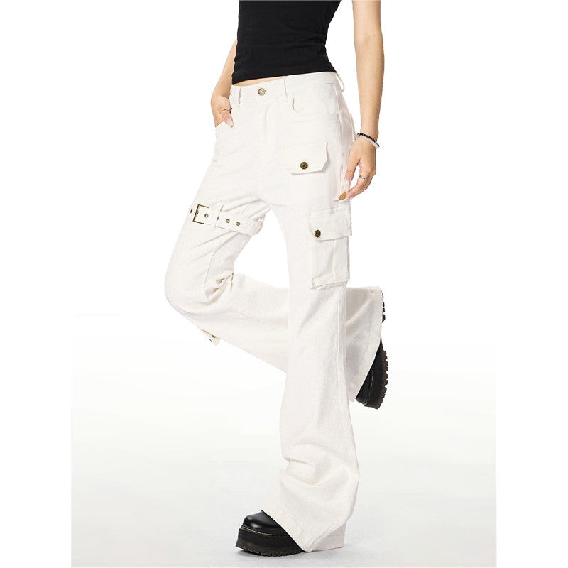 Slim Fit Multi Pocket Casual Pants