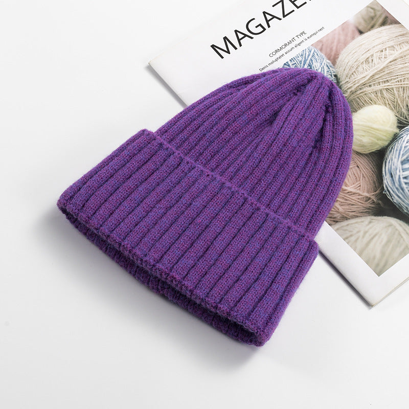 Solid Color Simple Knit Beanie
