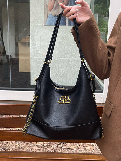 Chains Zipper Handbags