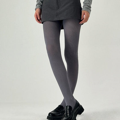 Medium Thick Solid Color Minimalist Base Pantyhose