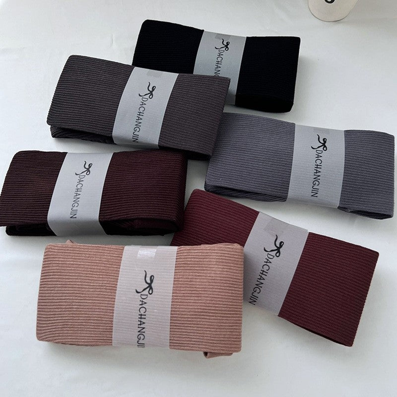 Simple Solid Color Thin Leggings