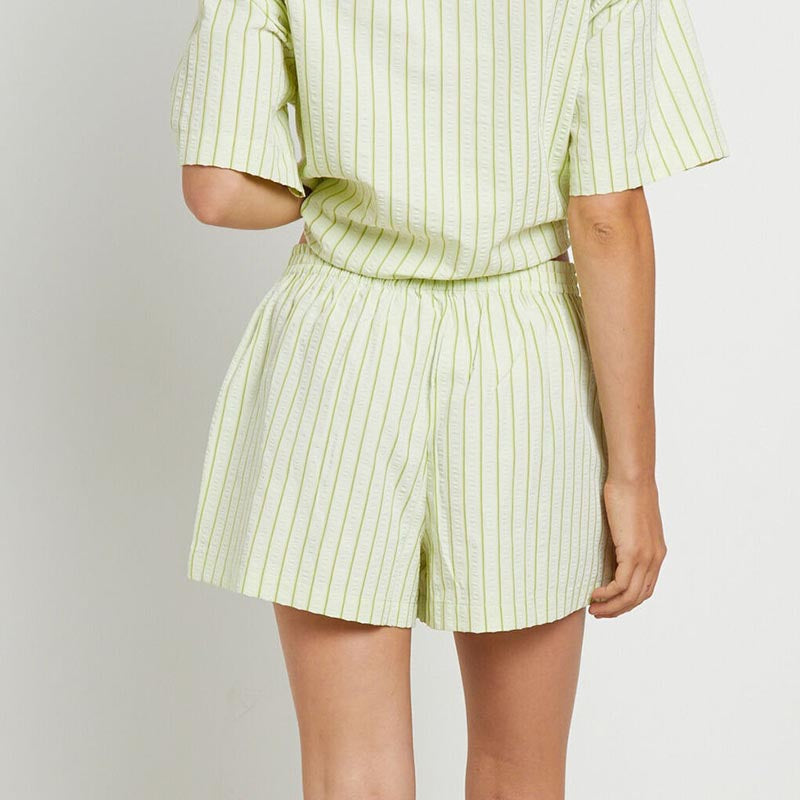 Striped Casual Simple Wide Leg Shorts