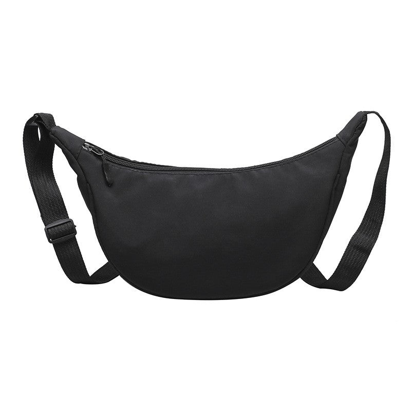 Cow Printed Crossbdody Dumpling Bag