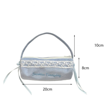 Minimalist Corduroy Makeup Pencil Pouch