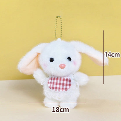 Cute Cartoon Plush Toy Beaded Chain Pendant