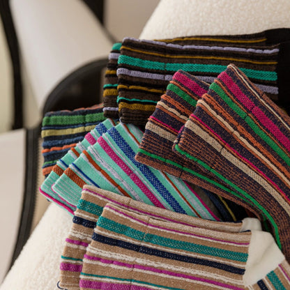 Bohemian Vertical Striped Socks