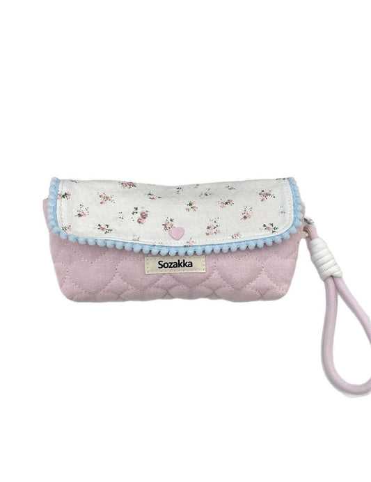 Floral Large Capacity Multi-Function Pencil Pouch