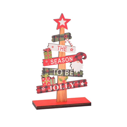 Christmas Wooden Candle Decorations