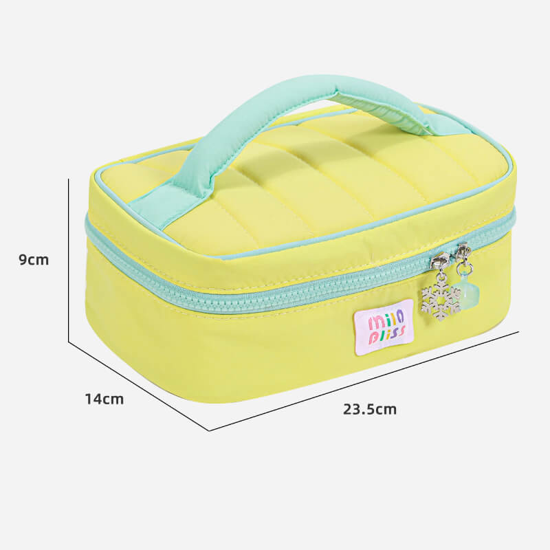 Simple Large Capacity Portable Makeup Bag