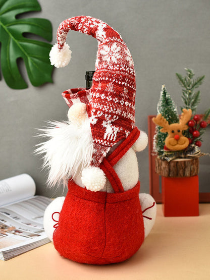 Christmas Decoration Wine Bags Doll