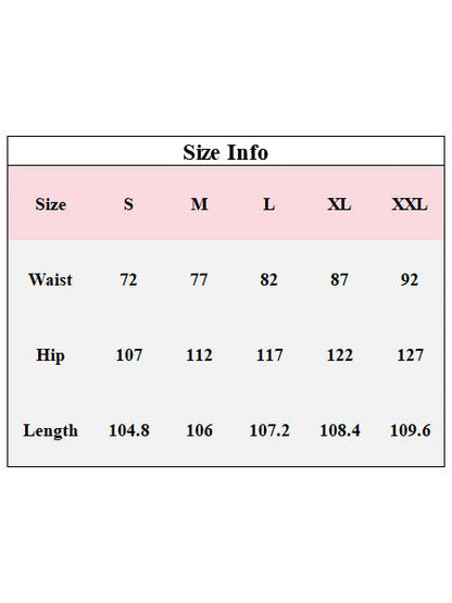 Casual High Waist Wide Leg Denim Jeans