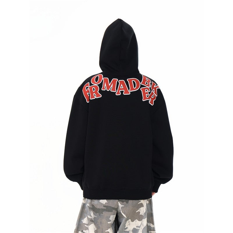 Fashion Letter Print Hoodie