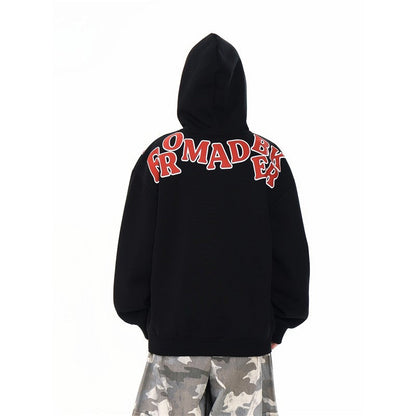 Fashion Letter Print Hoodie