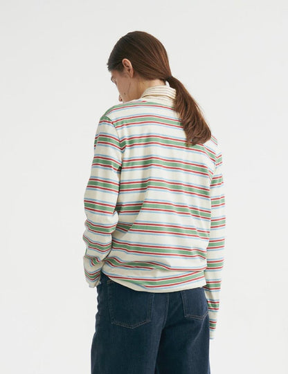 Casual Loose Striped Pullover T-Shirt