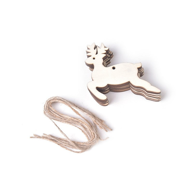 Christmas Wooden Candle Decorations