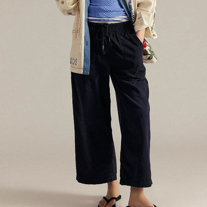 Loose Midi Rise Waist Straight Jeans