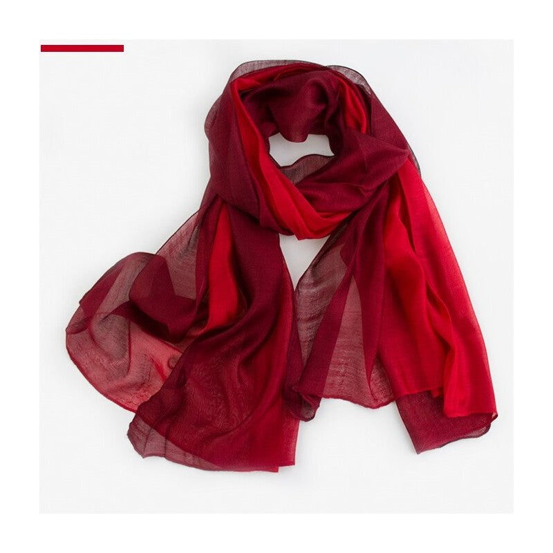 Fashion Color Block Scarf