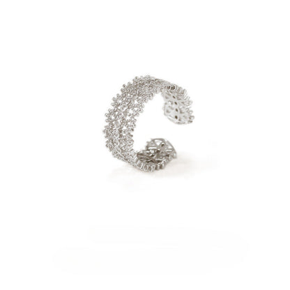Hellow Zircon Elegant Adjustable Rings