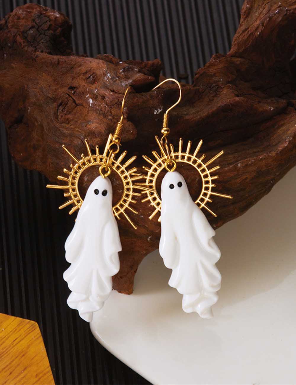 Halloween Funny Ghost Dangle Drop Earrings