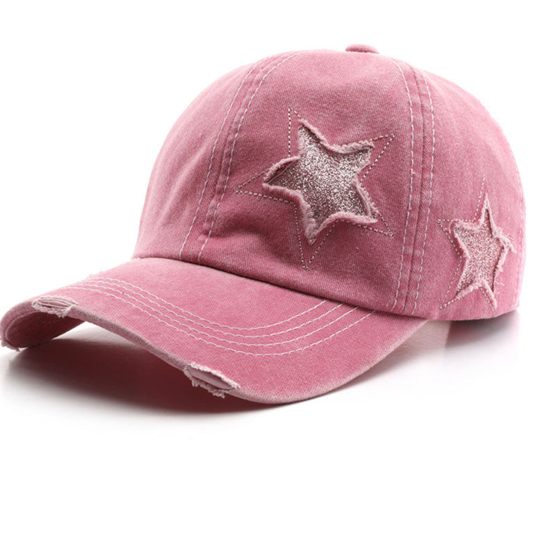 Simple Washed Solid Color Baseball Cap