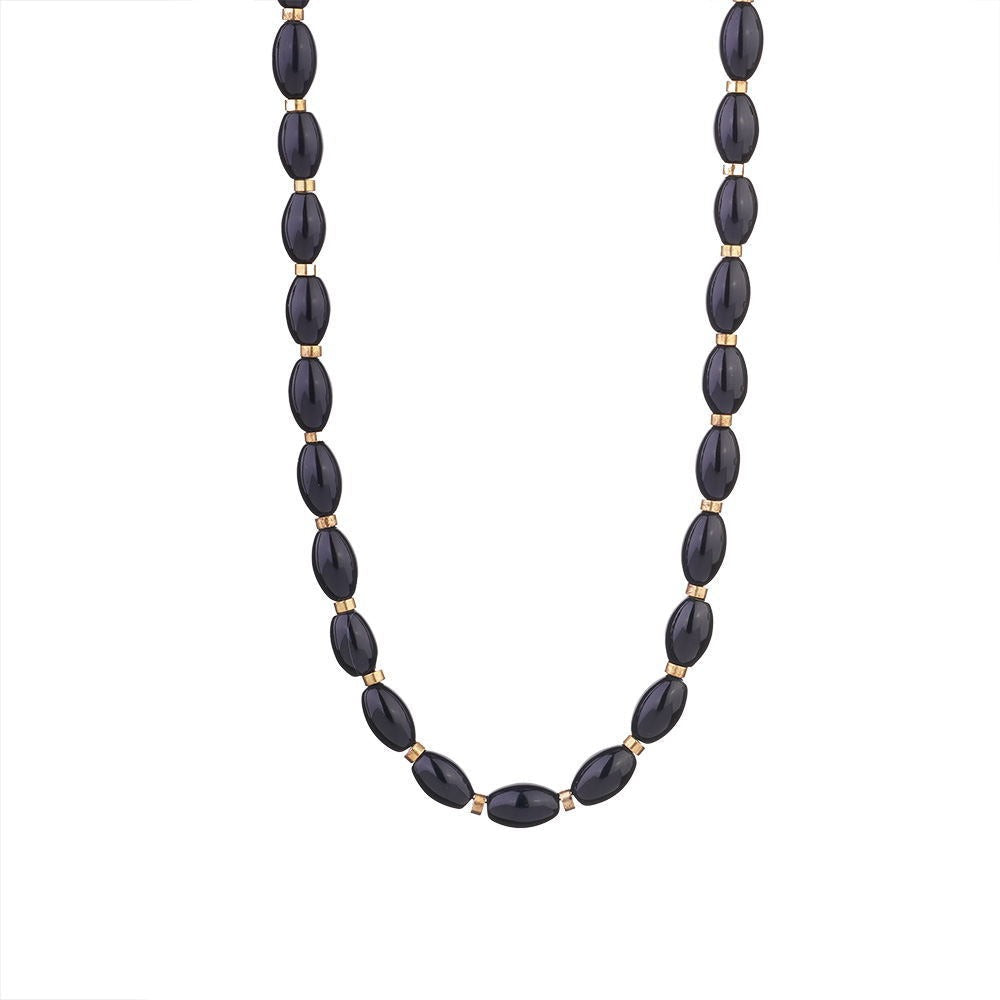 Street Oil Drop Heart Cross Necklace