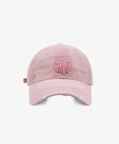 Vintage Washed Embroidered Baseball Caps