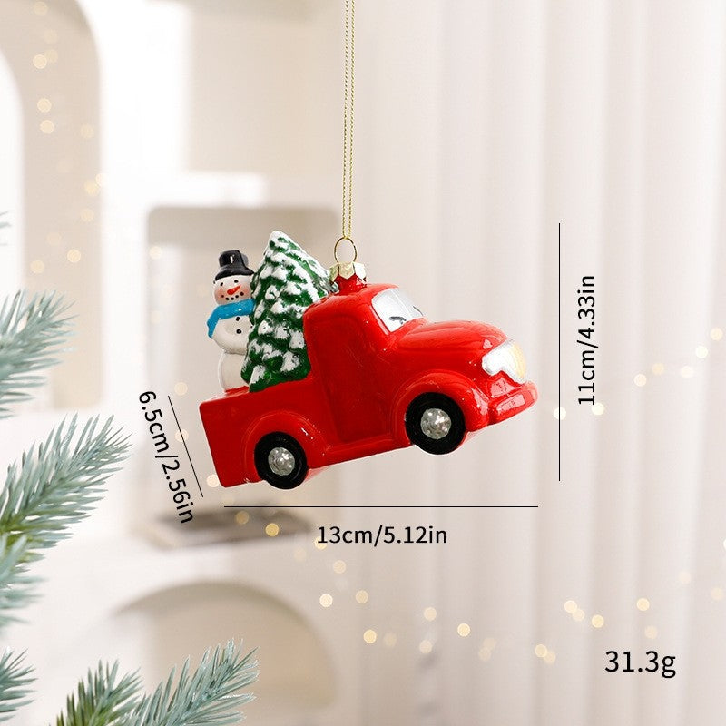 Christmas Wooden Candle Decorations