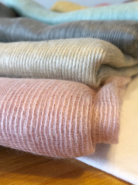 Silk Solid Vintage See-Through Fashion Scarf