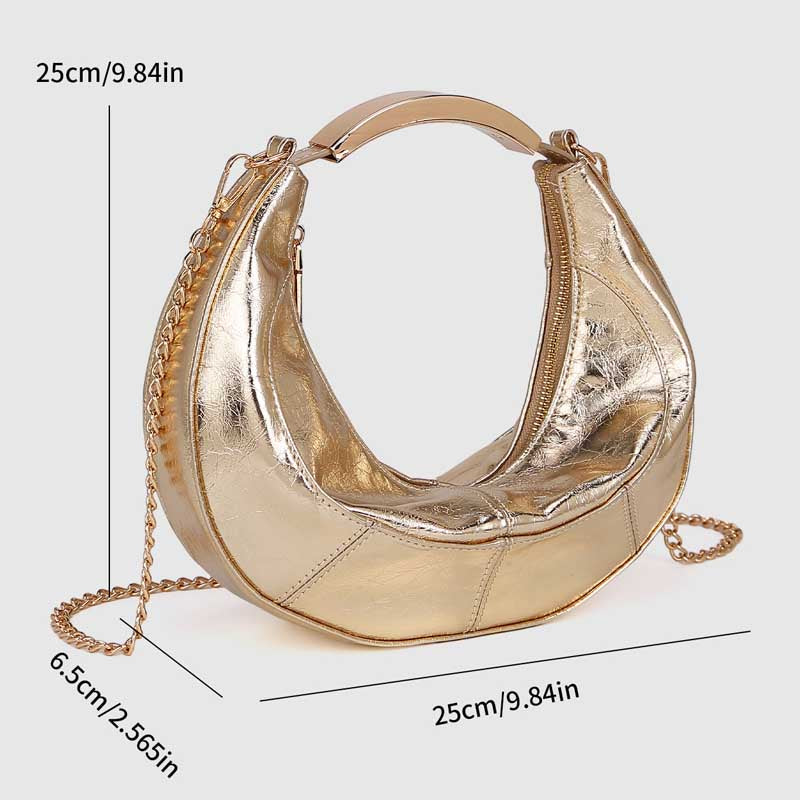 Vintage Luxury Handbag Chain Evening Bag