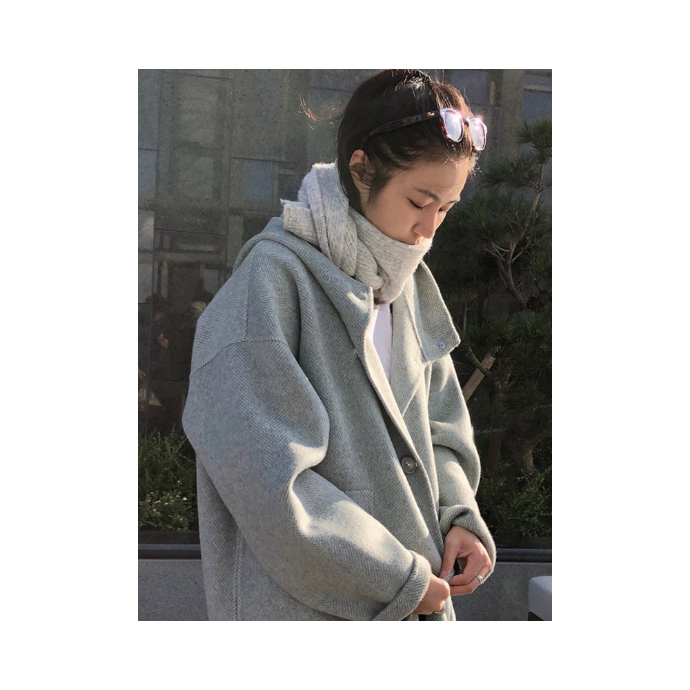 Stylish Solid Warm Short Scarf