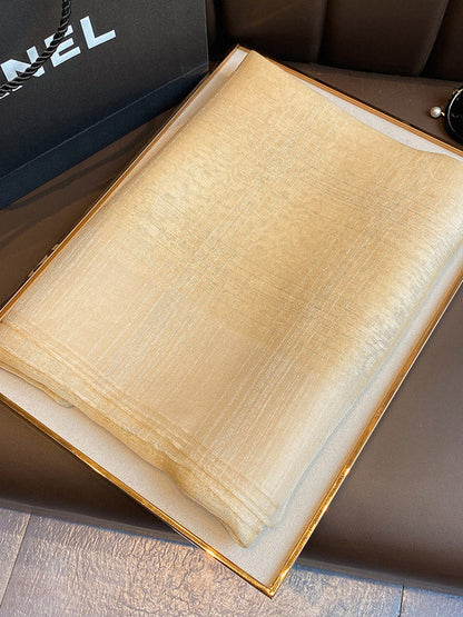 8 Colors Fashion Sunscreen Silk Scarf