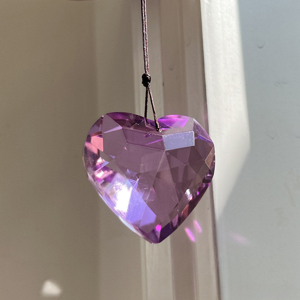 Simple Love Crystal Suncatcher Hangings