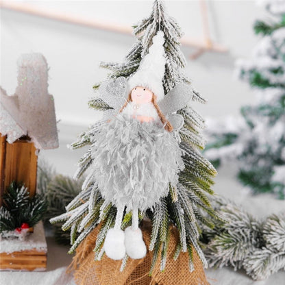 Cute Feather Angel Christmas Decoration