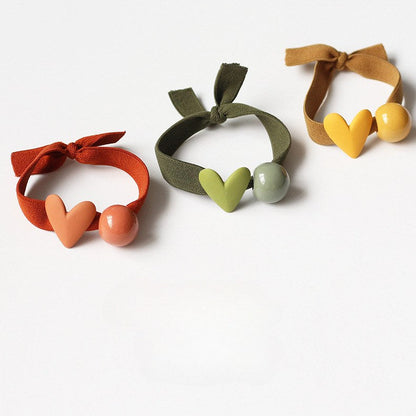 Cute Ball Love Simple Hair Tie