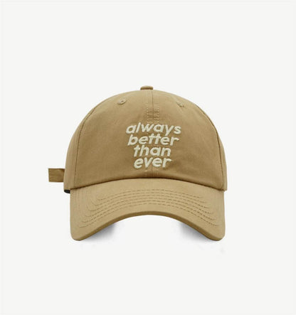 Sweet Letter Embroidered Baseball Caps