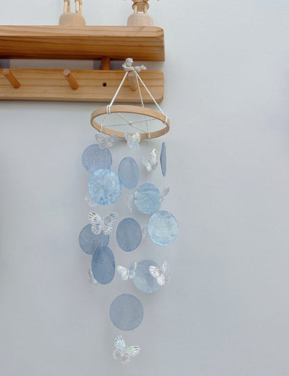 2+Butterfly Shell Suncatcher Hangings