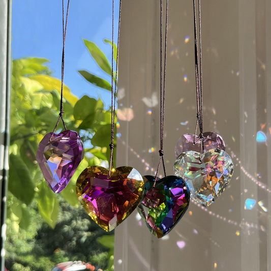 Simple Love Crystal Suncatcher Hangings