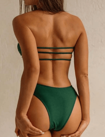 Sexy Strapless Bikini Swimwear
