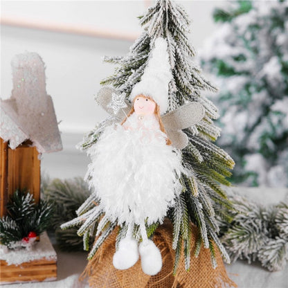 Cute Feather Angel Christmas Decoration